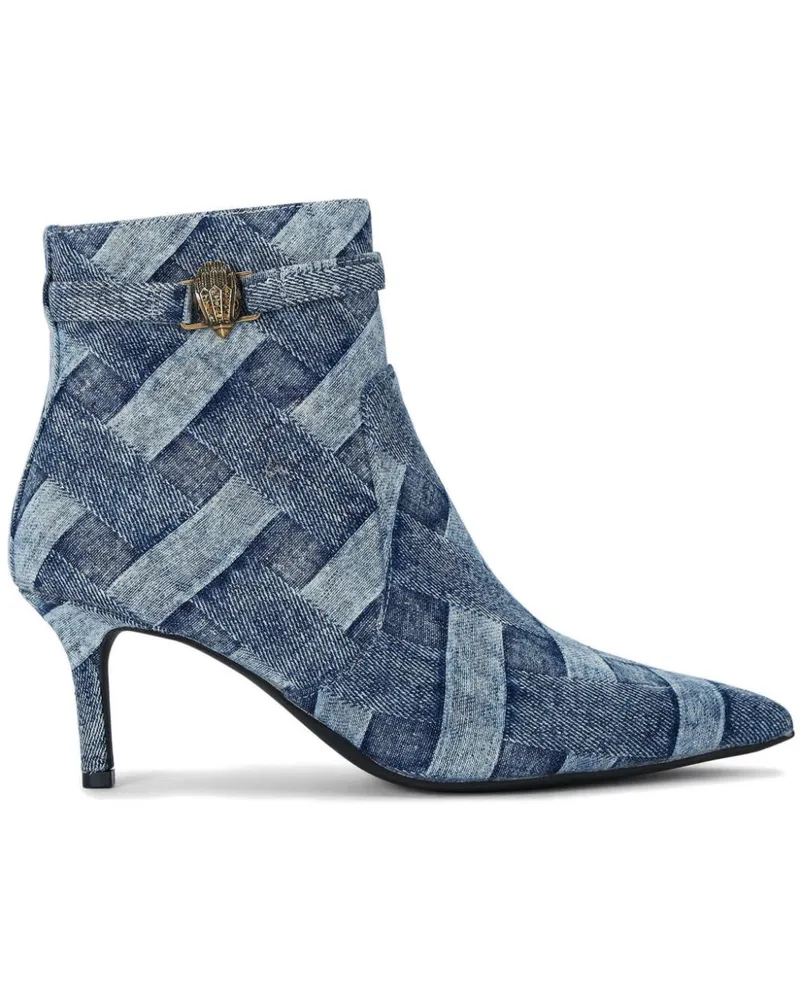 Kurt Geiger Kensington Flexi Stiefeletten 65mm - Blau Blau