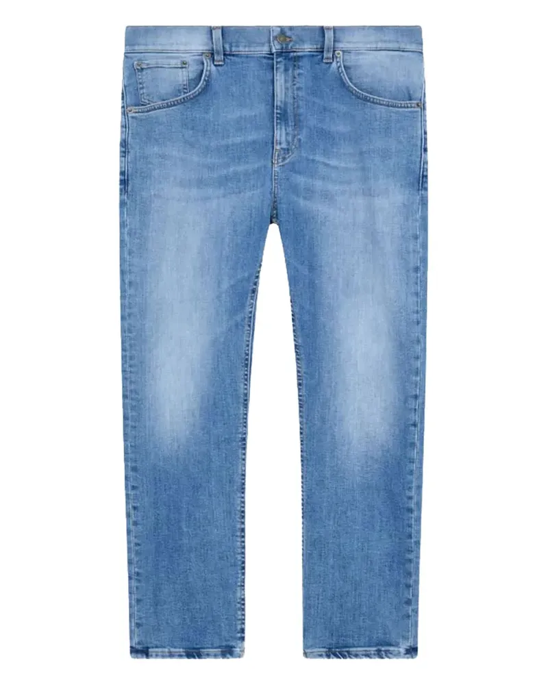 Dondup Klassische Cropped-Jeans - Blau Blau