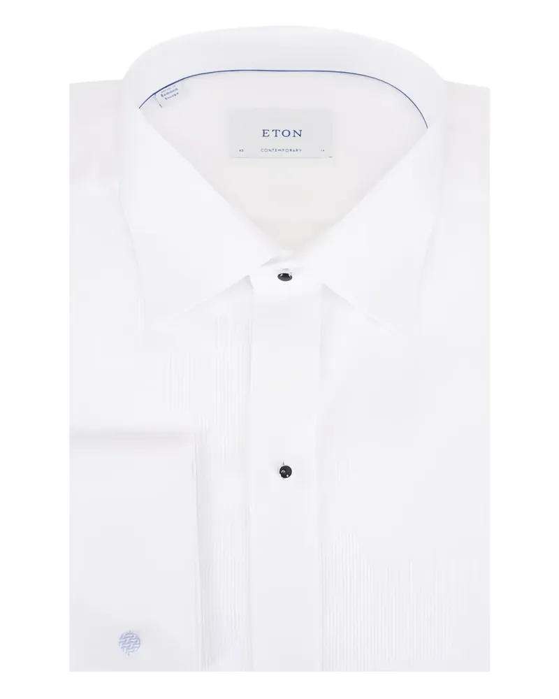 Eton Plissiertes Smoking-Hemd - Weiß Weiß