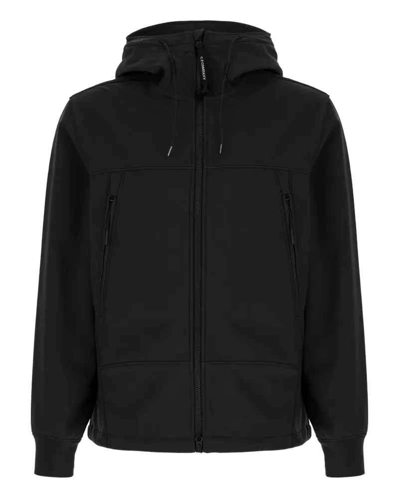 C.P. Company Kapuzenjacke mit Reißverschluss - Schwarz Schwarz