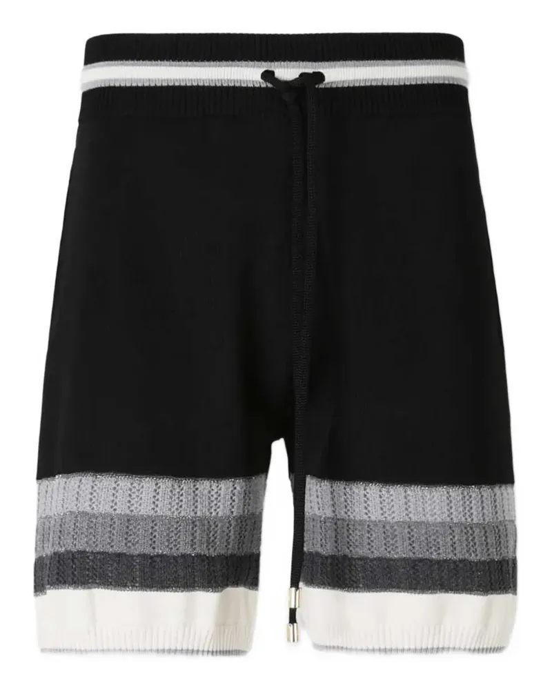 Amiri elasticated waistband short - Schwarz Schwarz