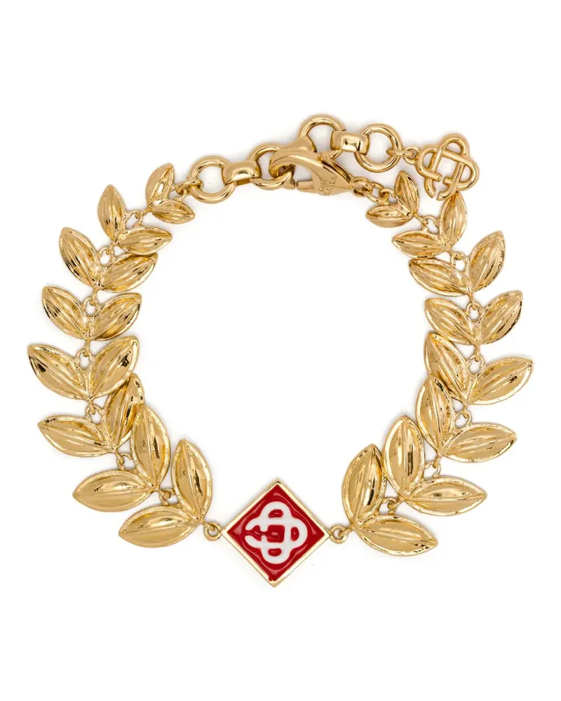 Casablanca Paris Laurel Leaf Armband - Gold Gold