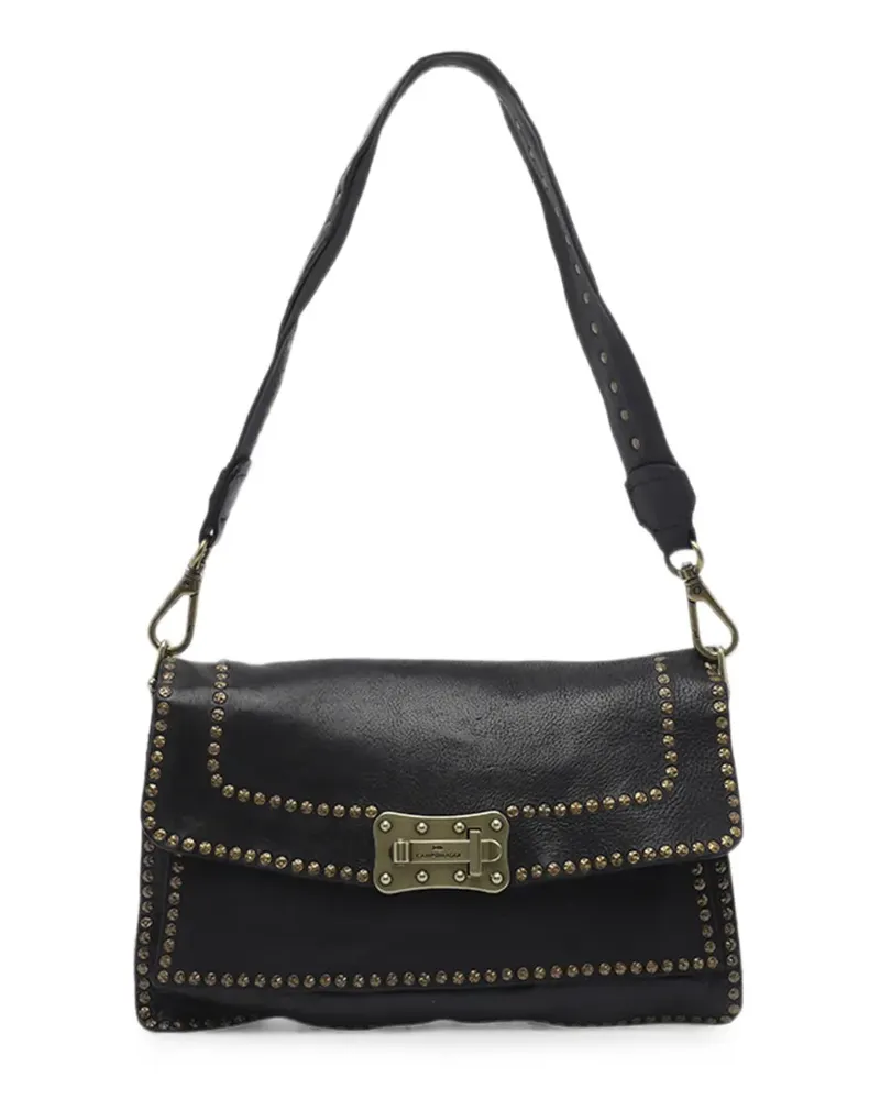 Campomaggi Agnese stud-embellished leather tote bag - Schwarz Schwarz