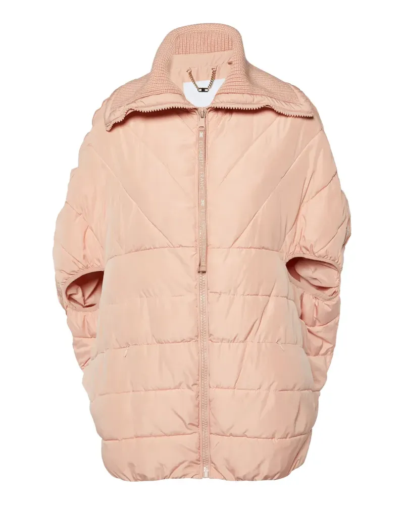Elisabetta Franchi Gesteppte Jacke - Orange Orange