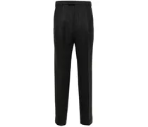 Straight-Leg-Hose aus Kaschmir - Grau