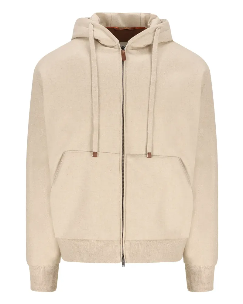 TOD'S Bomberjacke mit Kapuze - Nude Nude