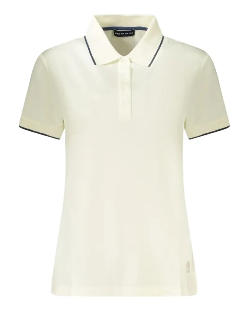 North Sails contrast-trimmed cotton polo shirt - Nude Nude