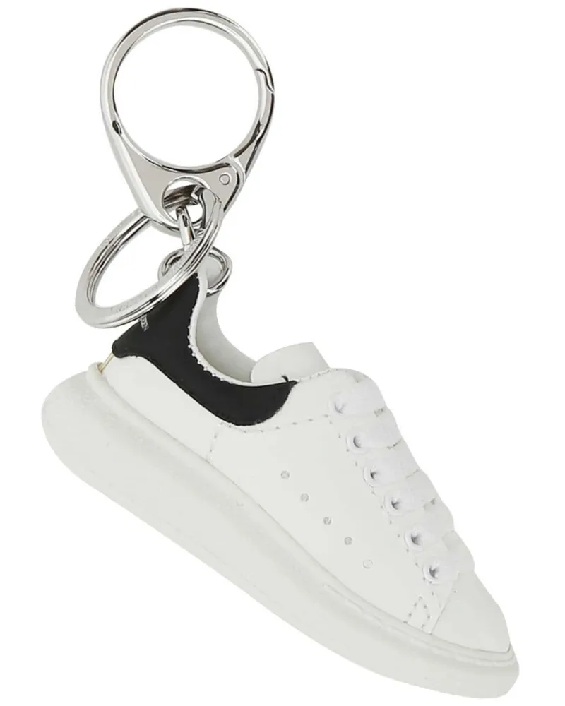 Alexander McQueen Schlüsselanhänger mit Sneaker - Weiß Weiß