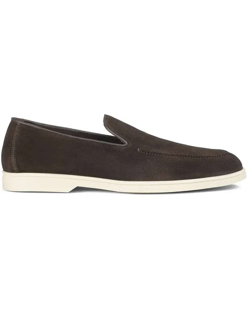 Doucal´s Loafer aus Wildleder - Braun Braun