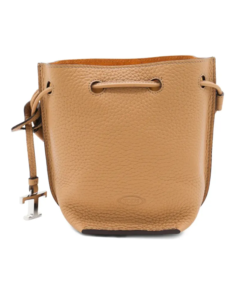 TOD'S Beuteltasche mit Kordelzug - Braun Braun
