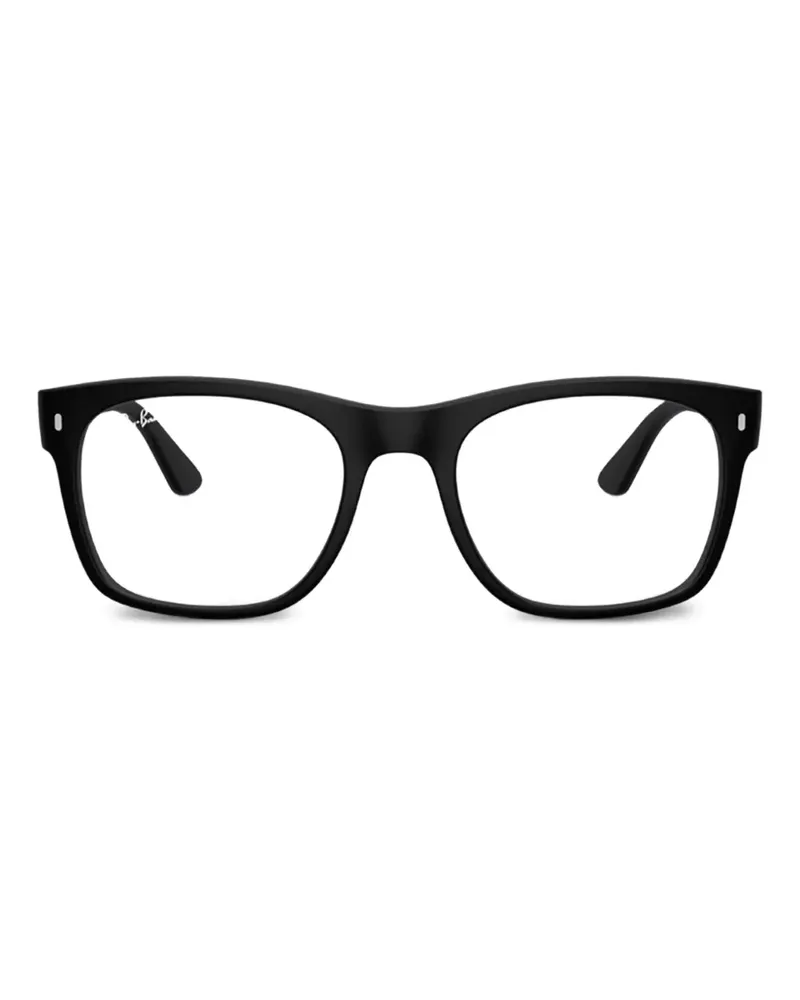 Ray Ban Brille mit eckigem Gestell - Schwarz Schwarz