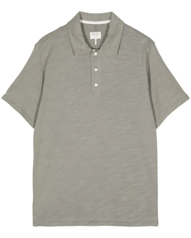 Rag & Bone Flame Poloshirt - Grün Grün