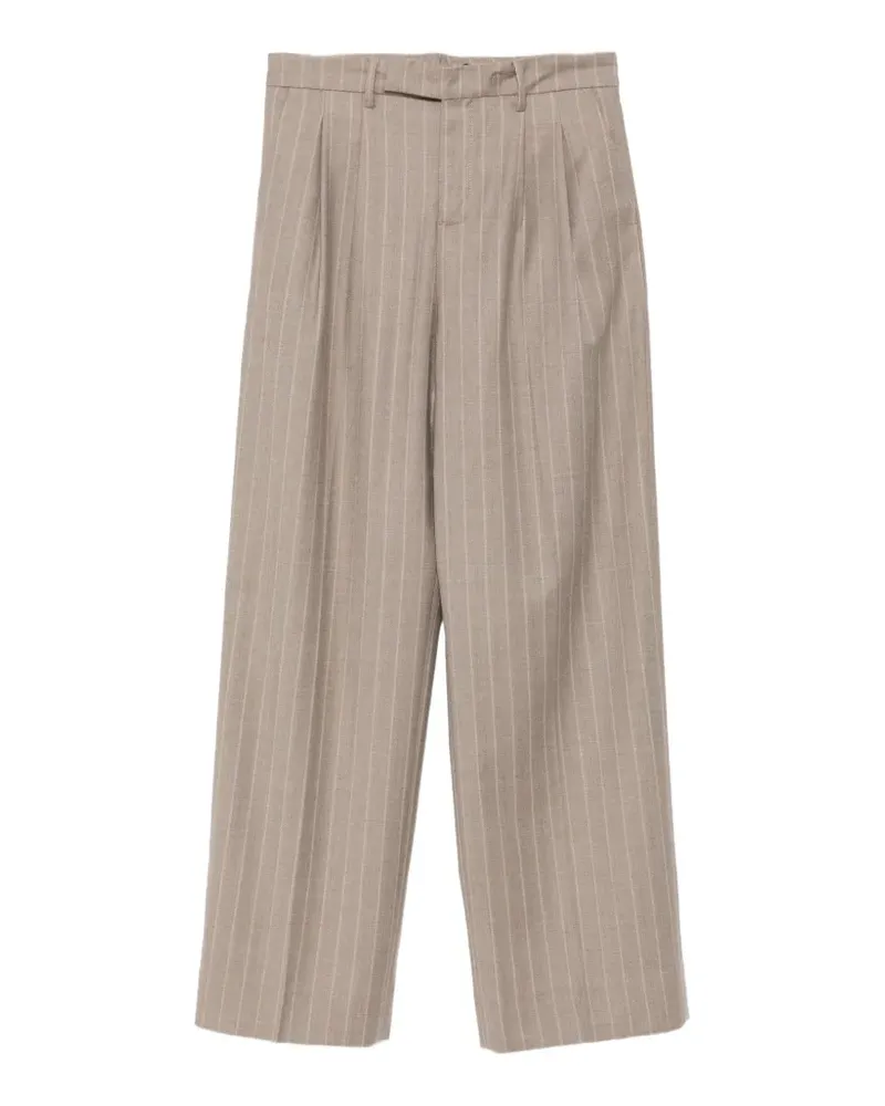 Briglia 1949 Bundfaltenhose mit Nadelstreifen - Nude Nude