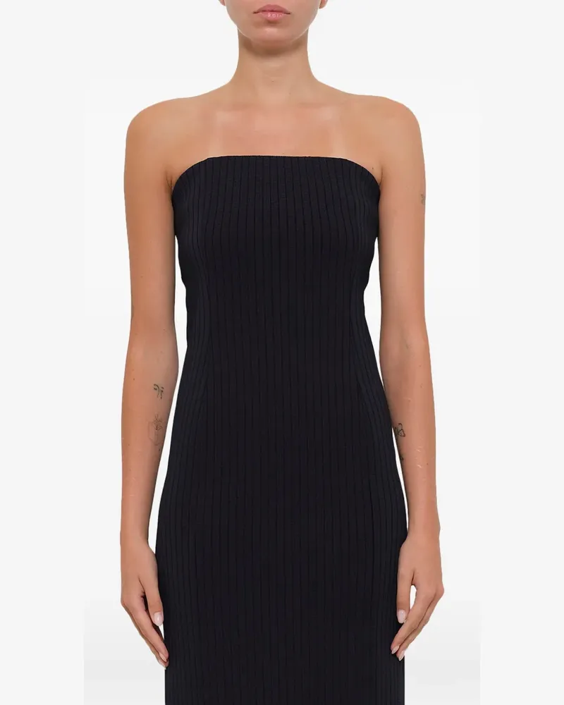 Givenchy Geripptes Kleid - Blau Blau