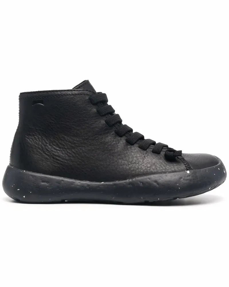 Camper Sneakers mit Schnürung - Schwarz Schwarz