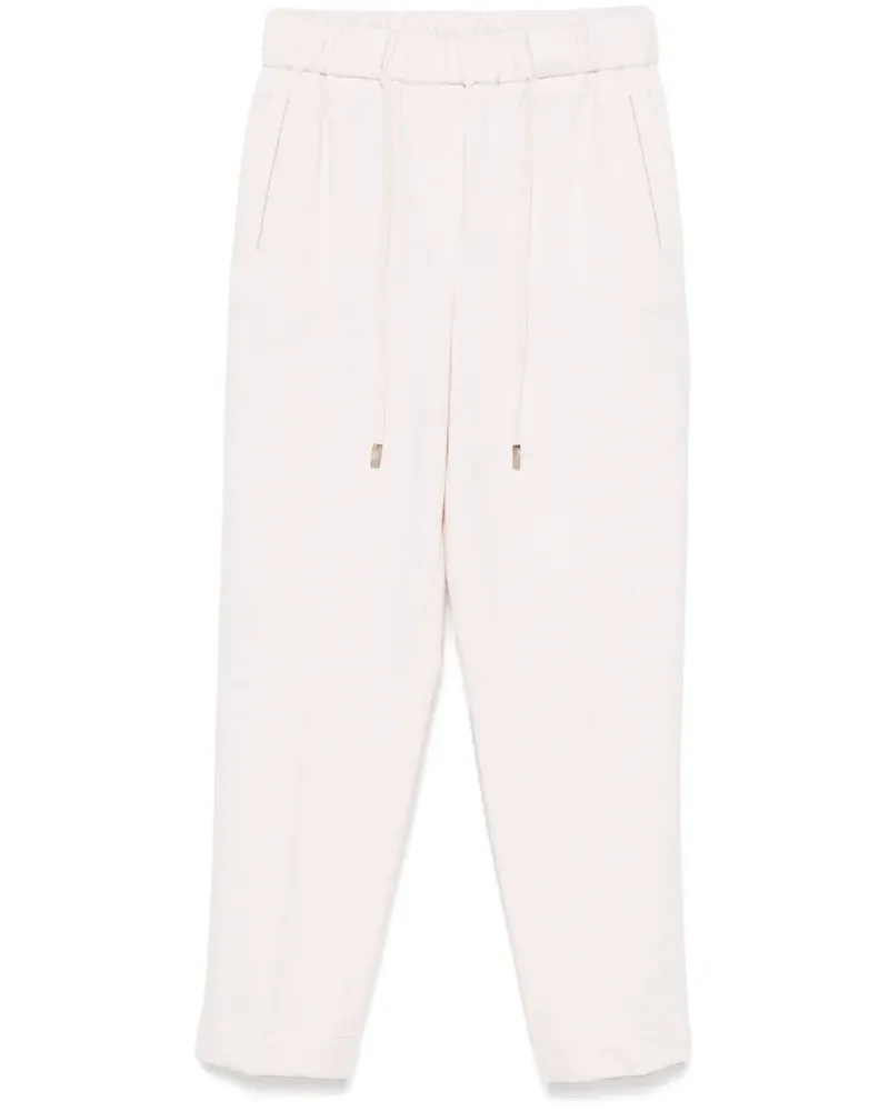Peserico Jogginghose mit meliertem Effekt - Nude Nude
