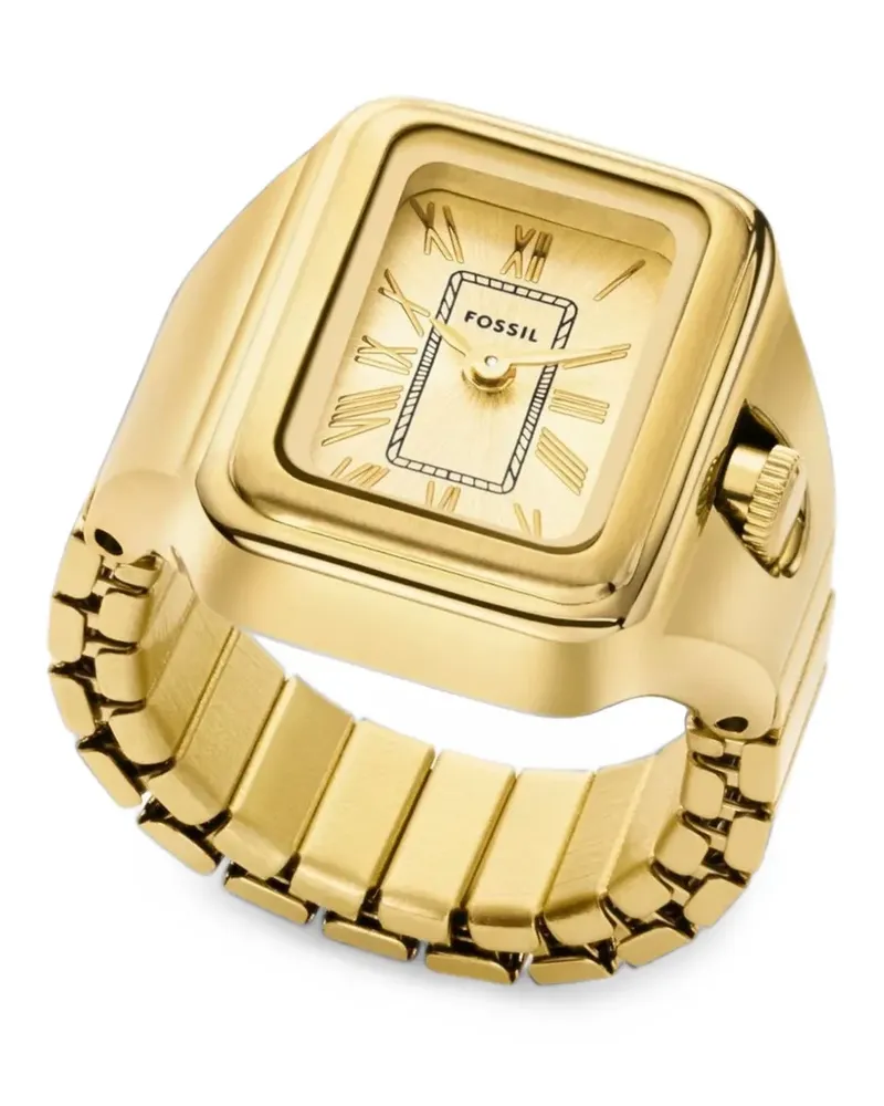 Fossil Raquel 14mm ring watch - Gold Gold