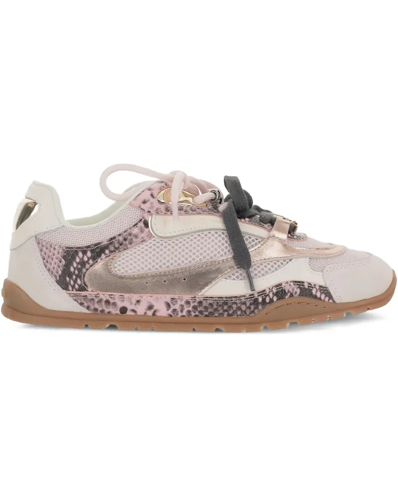 Pinko panelled sneakers - Rosa Rosa