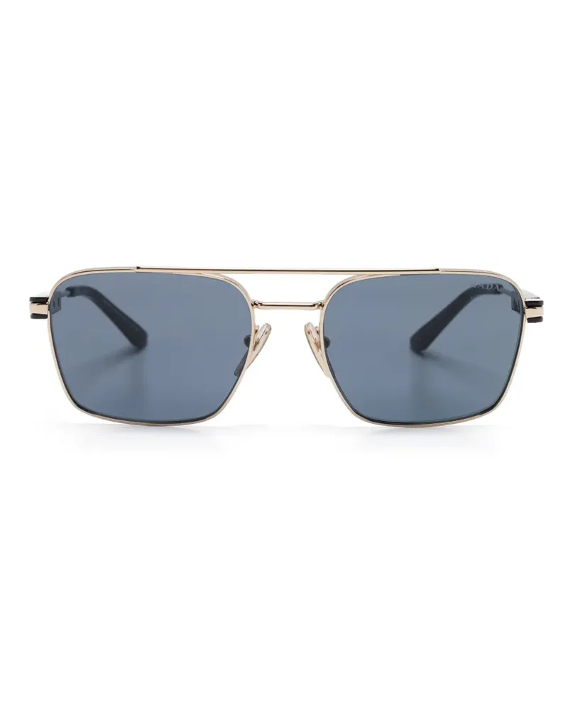 Prada Klassische Pilotenbrille - Schwarz Schwarz