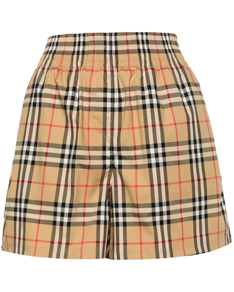 Burberry Shorts mit Vintage-Check - Braun Braun