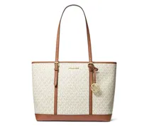 Große Jet Set Reisetasche - Weiß