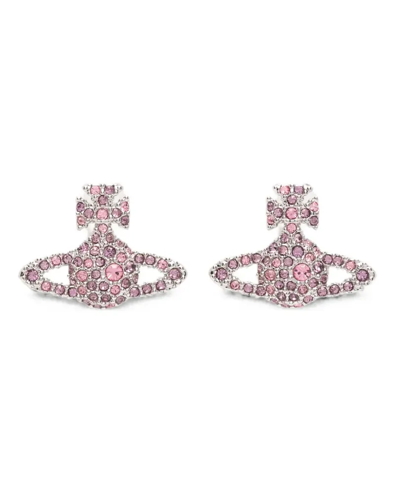Vivienne Westwood Grace Bas Relief stud earrings - Silber Silber