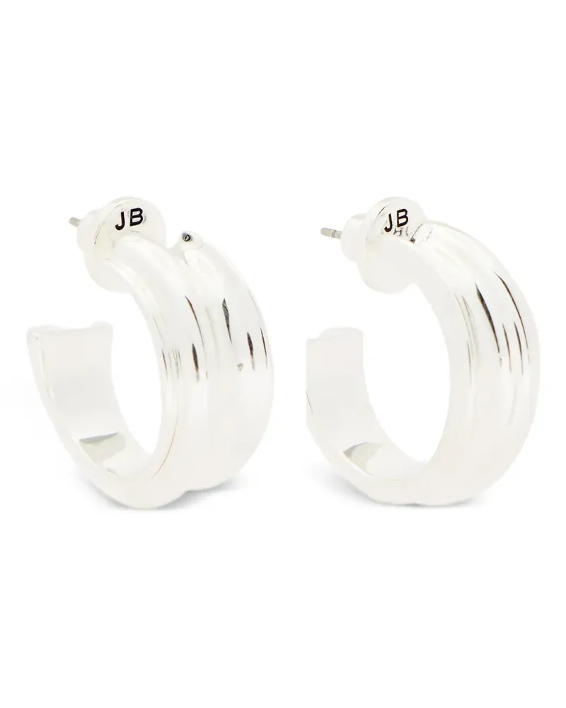 Jenny Bird Lennon hoops - Silber Silber