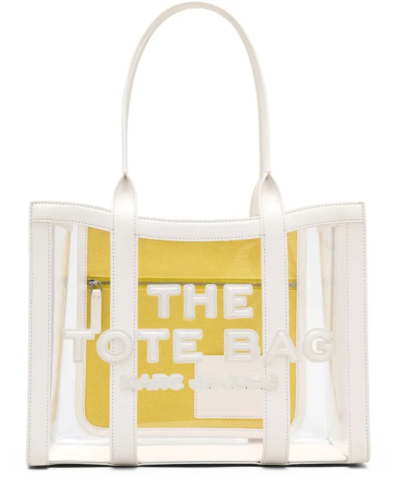 Marc Jacobs The Clear Medium Tote Tasche - Weiß Weiß
