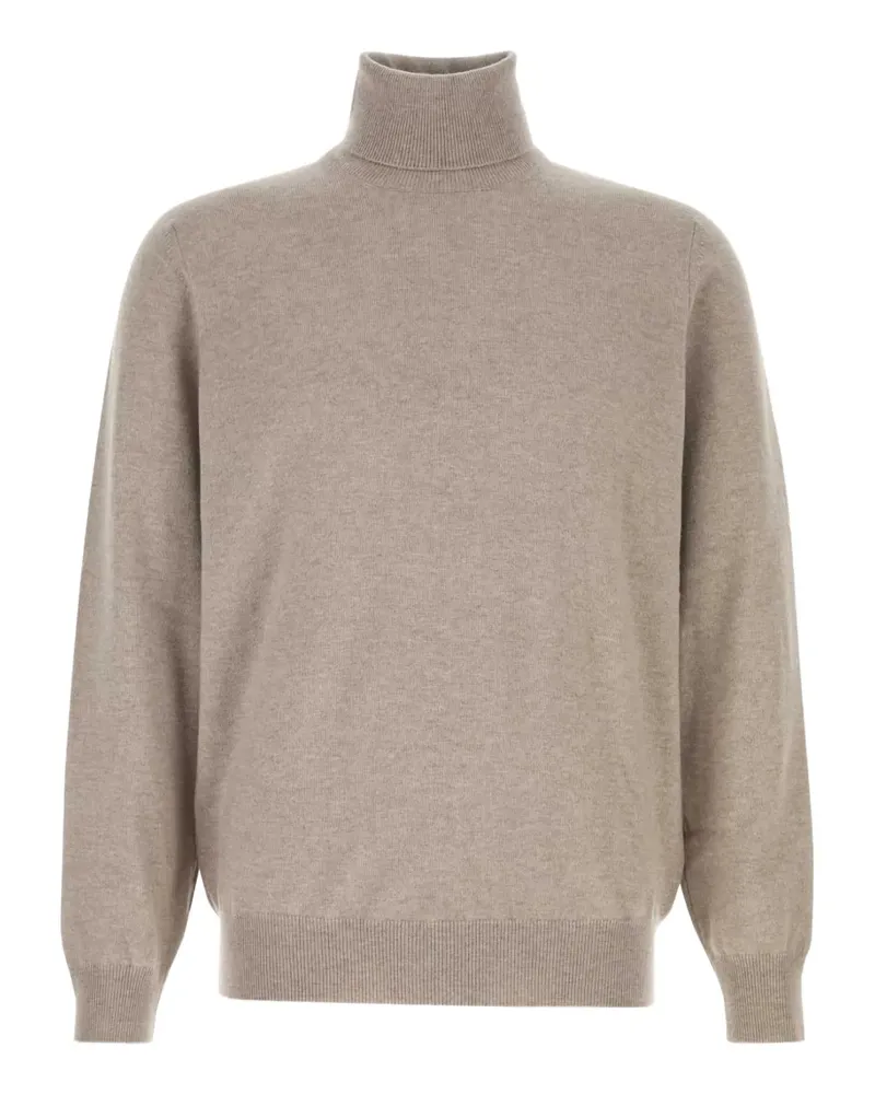 Brunello Cucinelli Pullover mit Rollkragen - Braun Braun