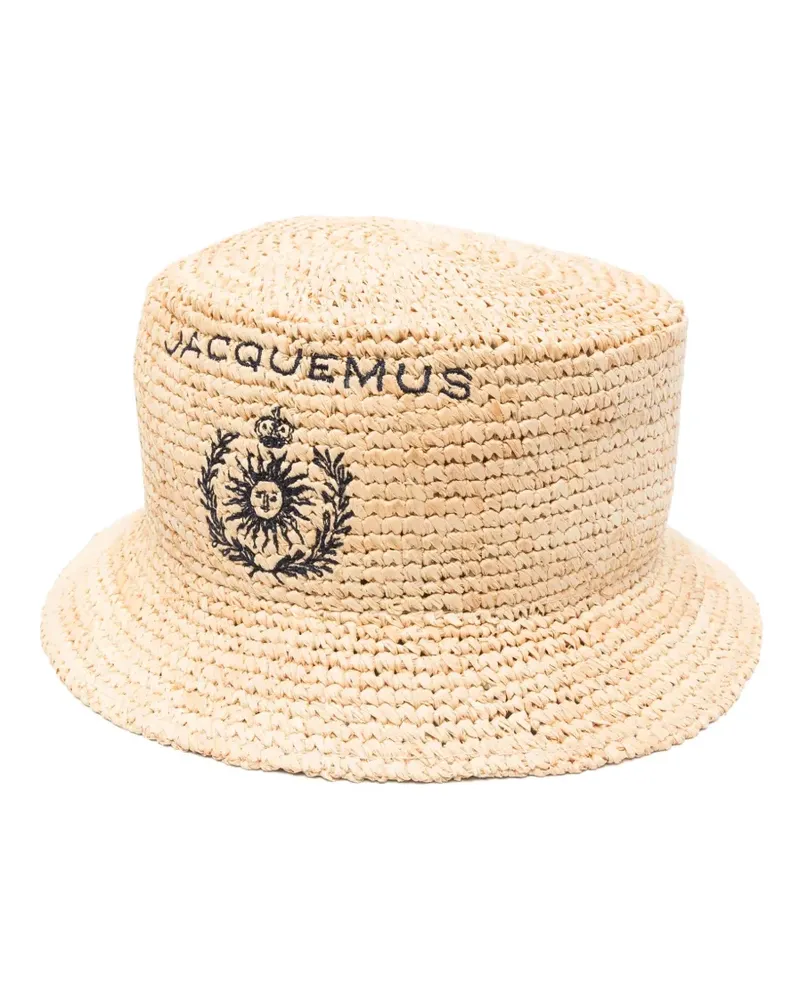 Jacquemus Le Bob Pesco Fischerhut - Nude Nude