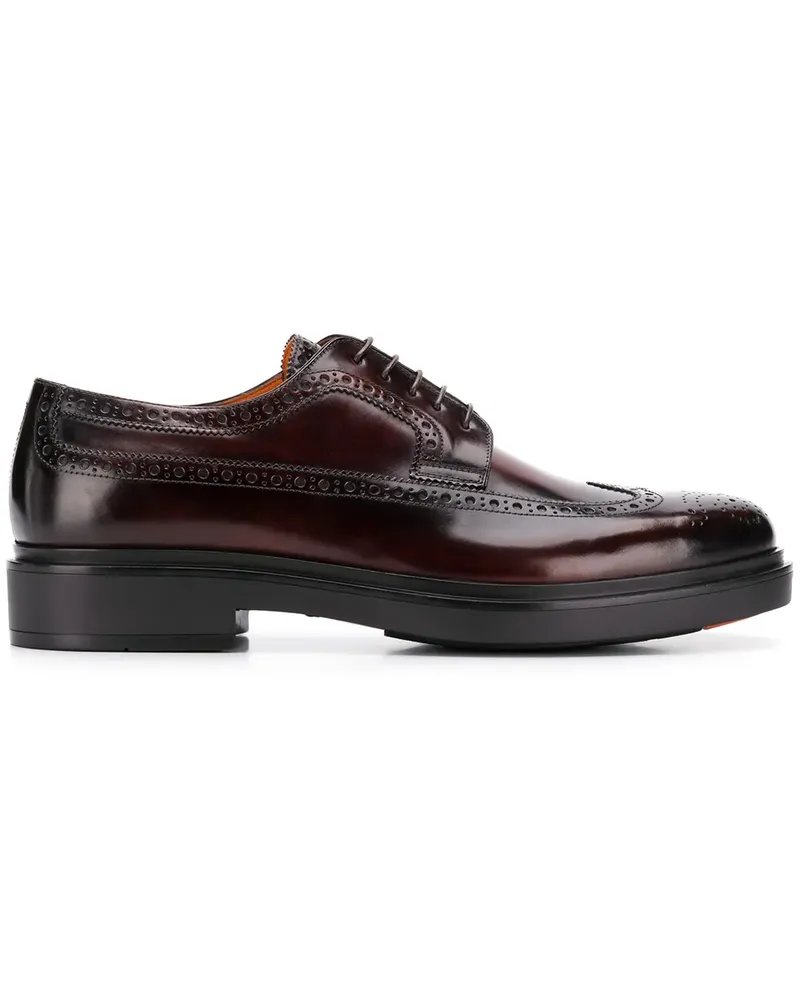 Santoni Eric' Oxford-Schuhe - Braun Braun