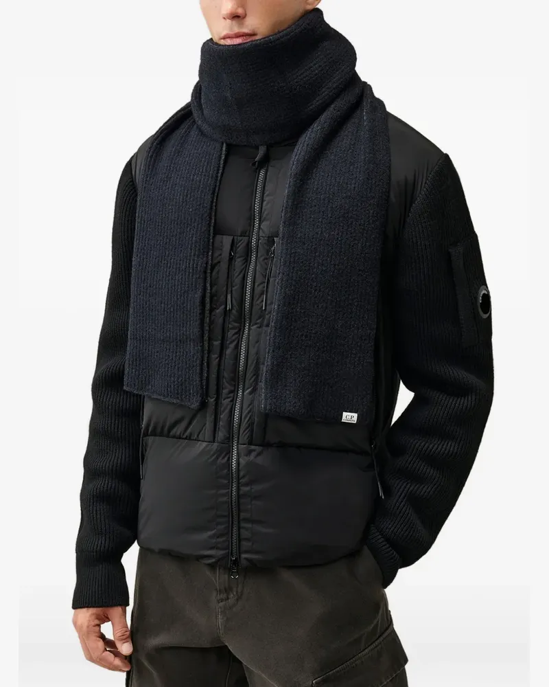 C.P. Company fleece knit scarf - Blau Blau