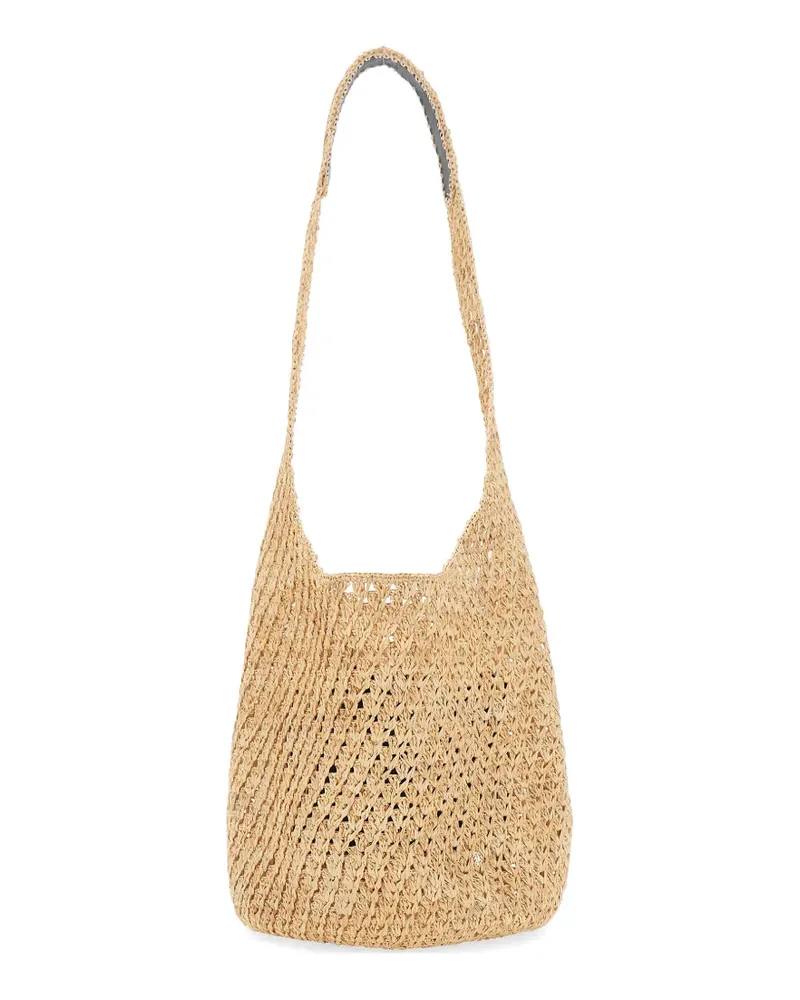 Helen Kaminski Lani woven tote bag - Nude Nude
