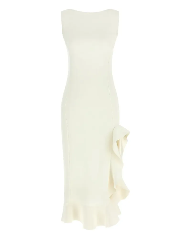 Pinko ruffled dress - Weiß Weiß