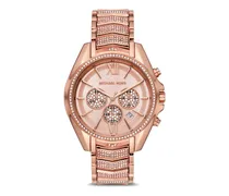 Oversized Whitney 44mm watch - Rosa