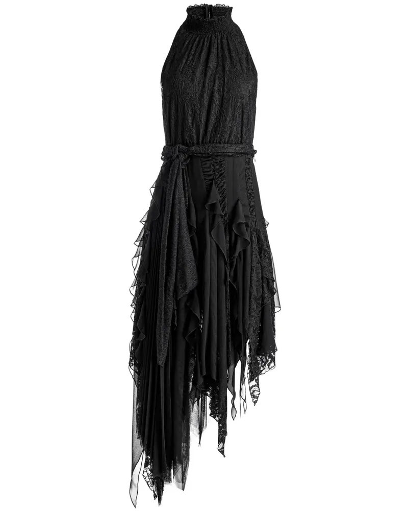 Alice + Olivia Marzita Kleid - Schwarz Schwarz