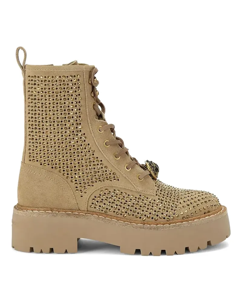 Kurt Geiger Perforierte Chelsea-Boots - Nude Nude