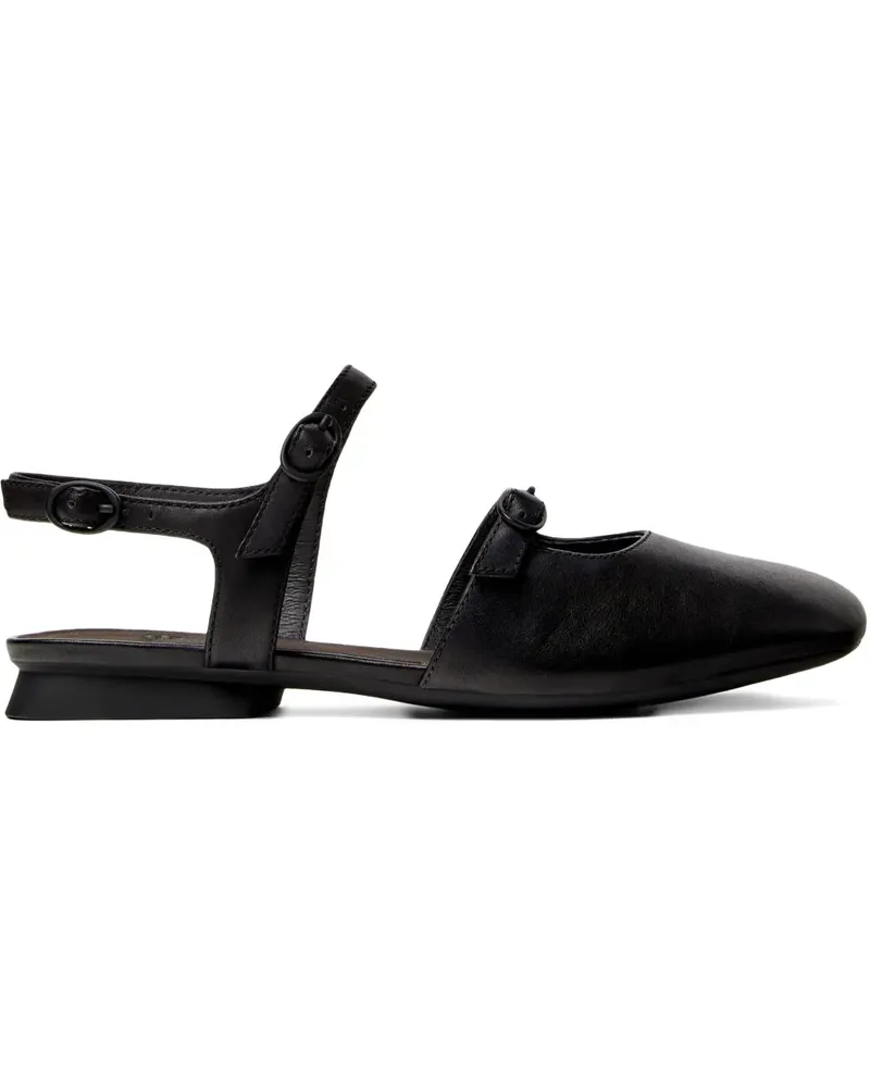 Camper Casi Myra Pumps aus Leder - Schwarz Schwarz