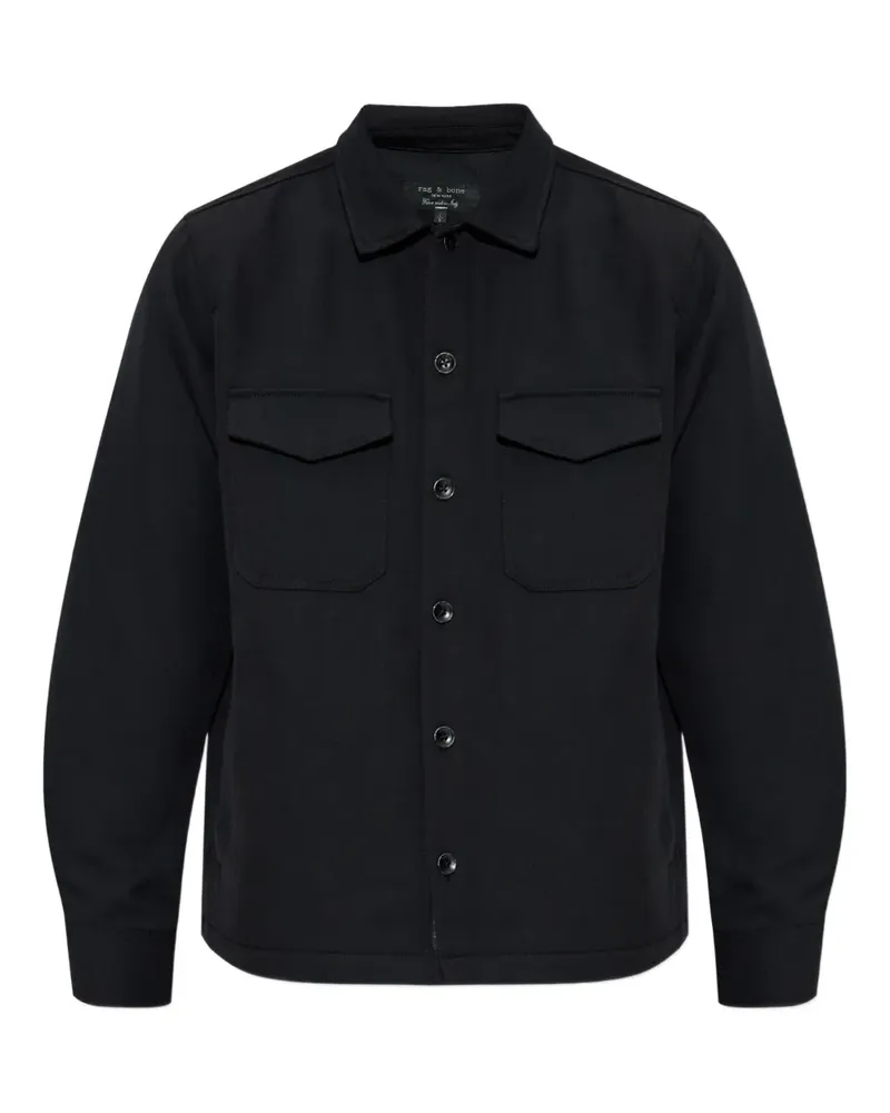 Rag & Bone flap-pocket jacket - Schwarz Schwarz