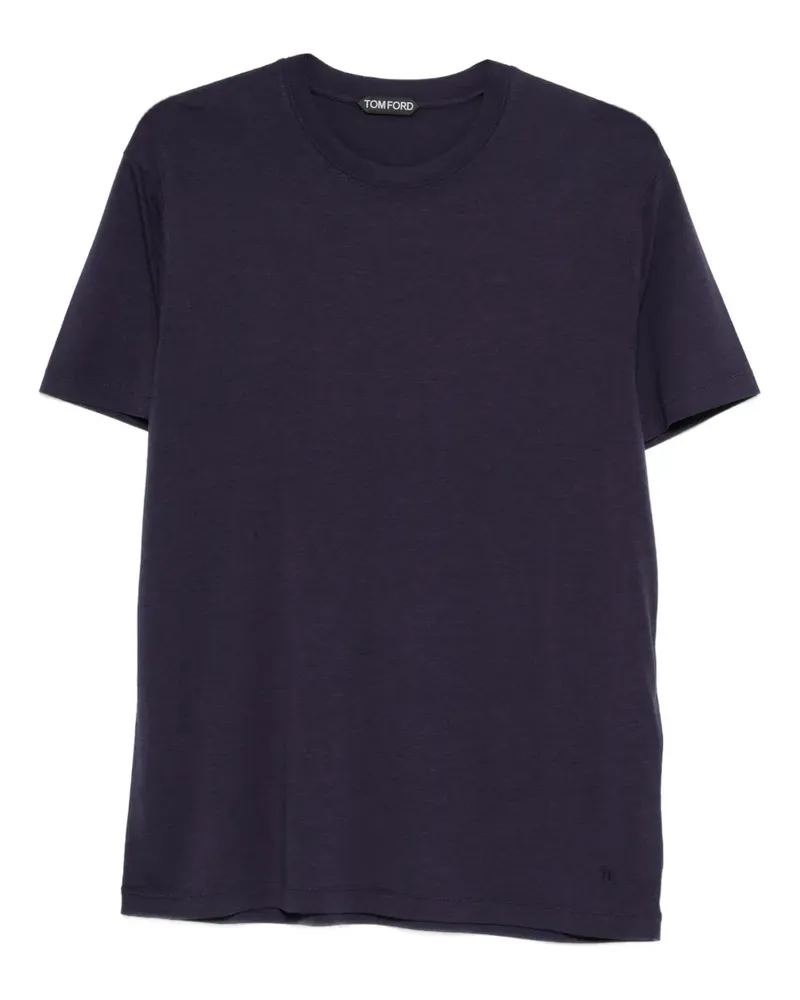 Tom Ford crew-neck T-shirt - Blau Blau