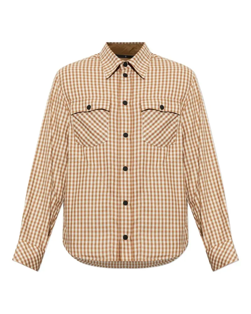 Moncler Après-Ski gingham shirt - Nude Nude