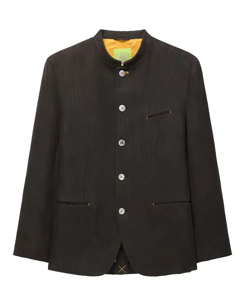 Shanghai Tang Perpetual Fortune Jacke mit fünf Knöpfen - Braun Braun