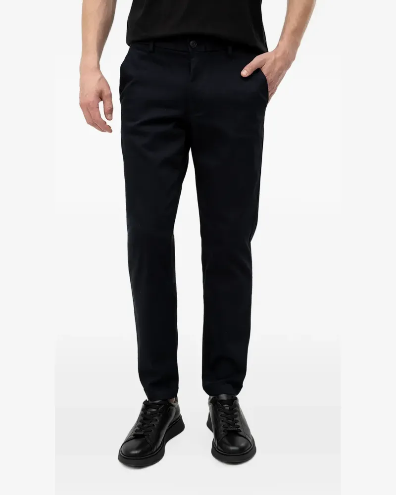 HUGO BOSS Chino mit geradem Bein - Blau Blau