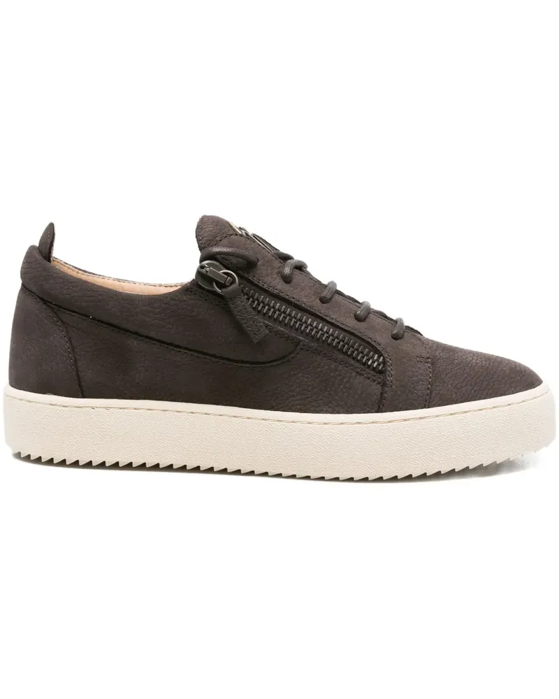 Giuseppe Zanotti Sneakers mit Schnürung - Braun Braun