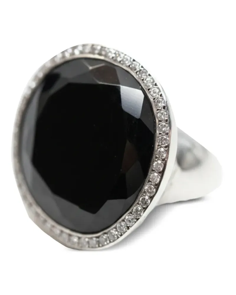 Rosa Maria Roberta Ring mit Diamanten und Spinell - Silber Silber