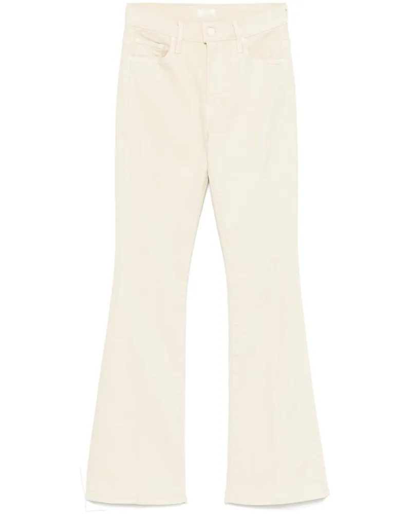 Mother The Weekender Sneak Jeans - Nude Nude