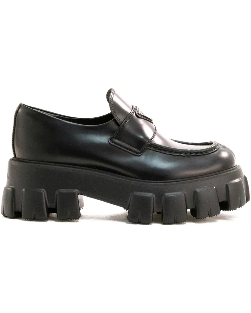 Prada Monolith loafers - Schwarz Schwarz