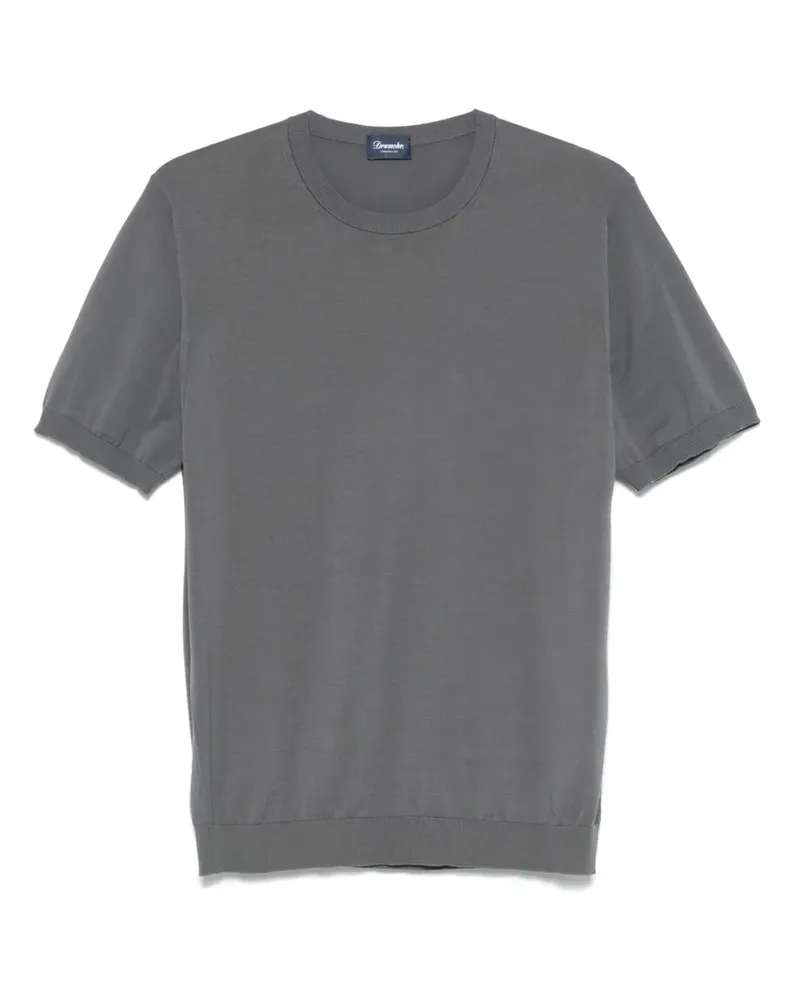 Drumohr  Klassisches T-Shirt - Grau Grau