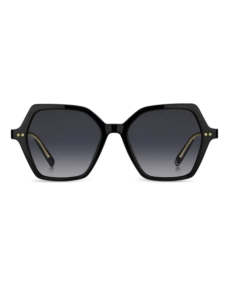 Tommy Hilfiger Sonnenbrille mit geometrischem Gestell - Schwarz Schwarz