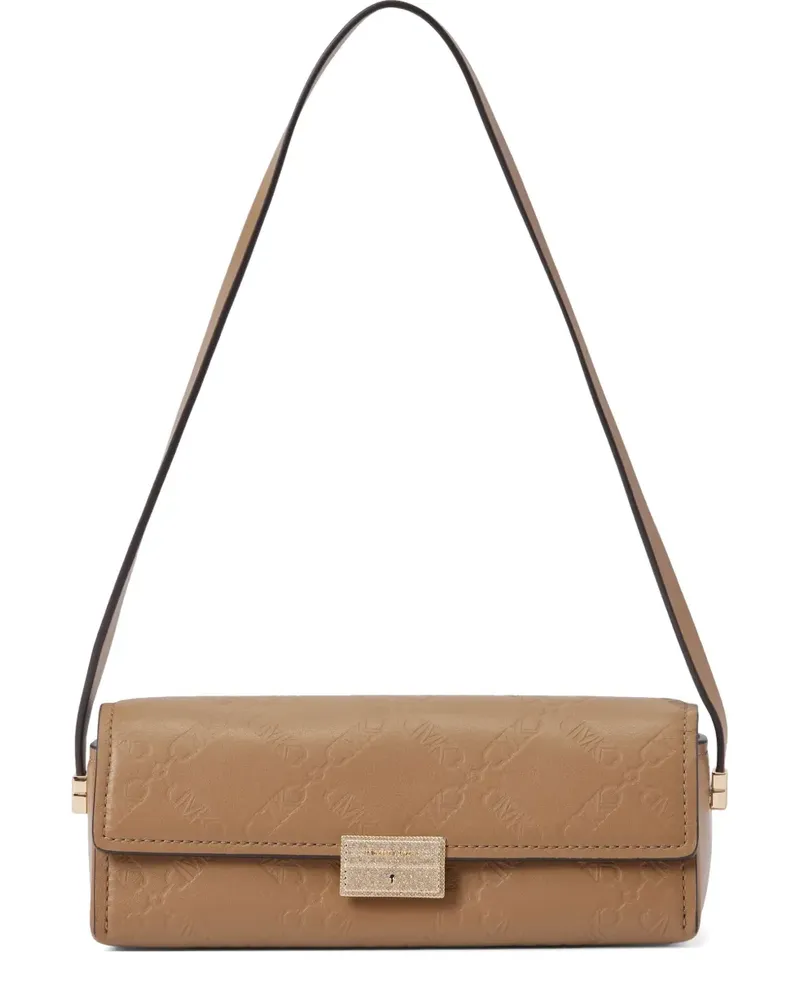 Michael Kors Clutch mit Logo-Prägung - Nude Nude
